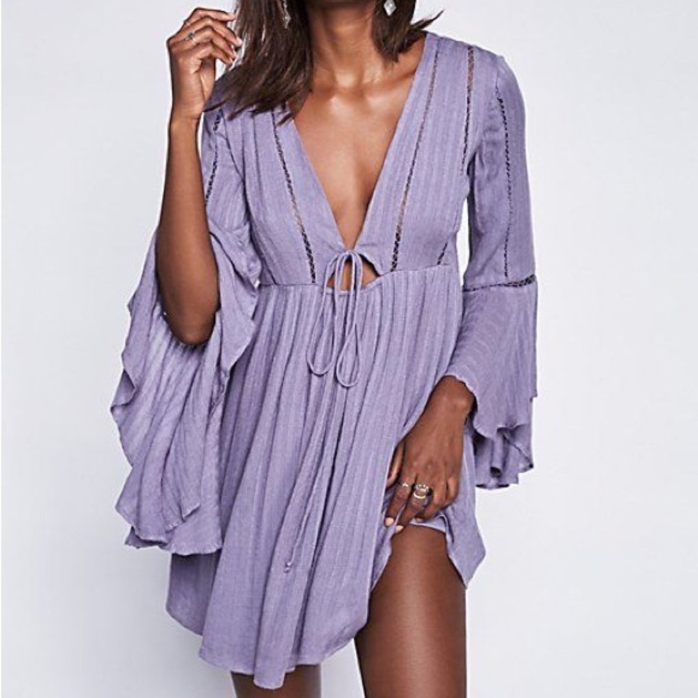Free People Lavender Dress
